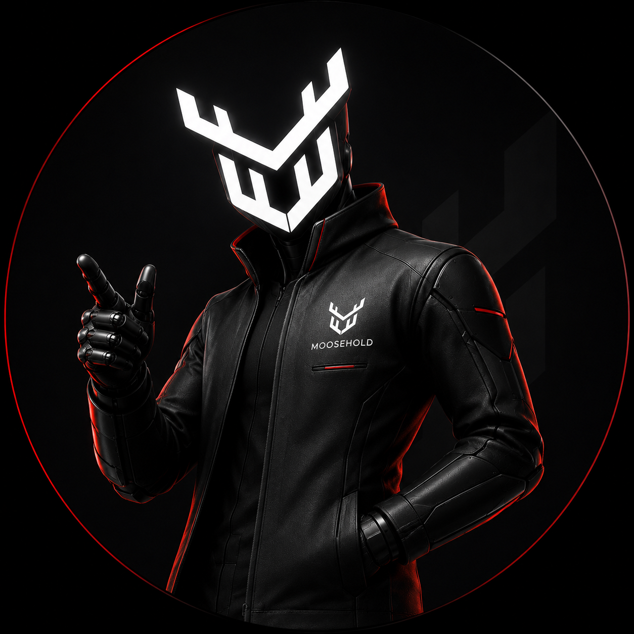 Moosehold futuristic operator avatar